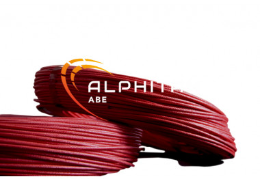 CABLE SIF-GL SILICONE TRESSE 0.75 ROUGE CUIVRE NU