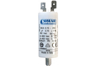 COND. PERMANENT MKA 3.15MF 450V SORTIE FASTON
