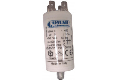 COND. PERMANENT MKA 5MF 450V SORTIE FASTON