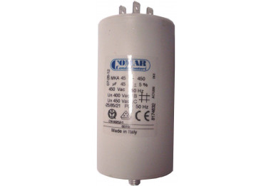 COND. PERMANENT MKA 45MF 450V SORTIE FASTON