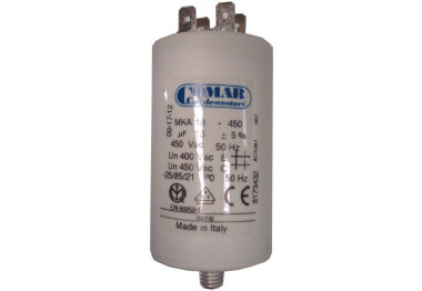 COND. PERMANENT MKA 18MF 450V SORTIE FASTON