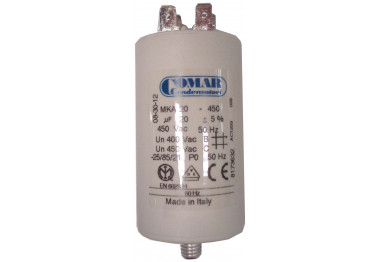 COND. PERMANENT MKA 20MF 450V SORTIE FASTON