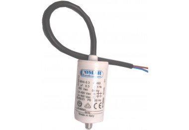 COND. PERMANENT MKA 6.3MF 450V SORTIE CABLE