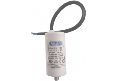 COND. PERMANENT MKA 12.5MF 450V SORTIE CABLE