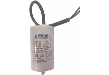 COND. PERMANENT MKA 20MF 450V SORTIE CABLE