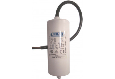 COND. PERMANENT MKA 25MF 450V SORTIE CABLE