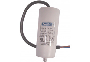 COND. PERMANENT MKA 30MF 450V SORTIE CABLE
