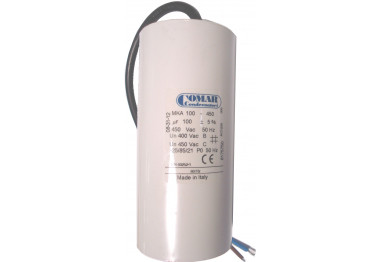 COND. PERMANENT MKA 100MF 450V SORTIE CABLE