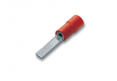 COSSE ROUGE EMBOUT PLAT RFPP12