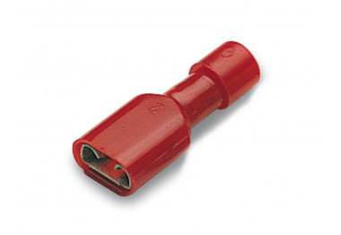 CLIP ISOLE ROUGE FEMELLE 6.35 RFF608P