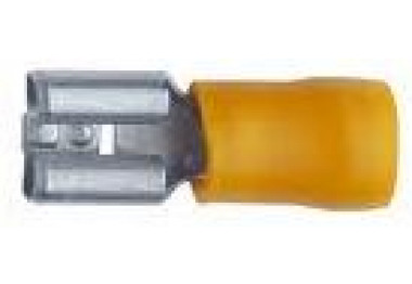 CLIP JAUNE FEMELLE 6.35 GFF608