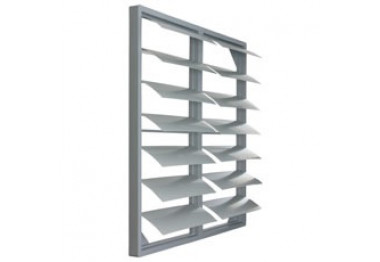Volet de surpression ventilateur mural