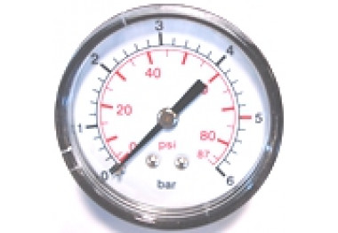Manomètre axial 10bars