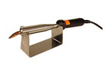 HEAVY DUTY SOLDERING IRON - CURVED TIP