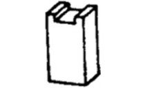 PARVALUX BRUSH - 4.9X6.3X14