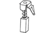 Balai électroportatif charbon METABO