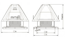 ROOF FAN - CTH3 315 T4 0.25KW