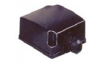 CACHE PLAQUE A BORNES EN PLASTIQUE