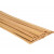 Wood slats for slot closing
