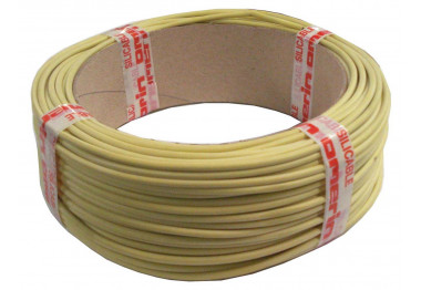 CABLE ECS SILICONE 2.5 JAUNE