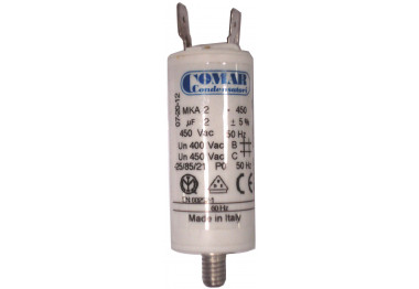 COND. PERMANENT MKA 2MF 450V  SORTIE FASTON