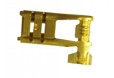 CLIP FEMELLE DRAPEAU NU - 2,5MM² - L.6,3MM