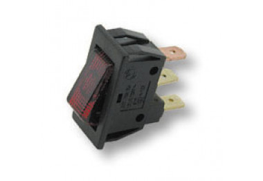 INTERRUPTEUR UNIPOLAI. LUMINEUX NON ISOLE 12A 250V